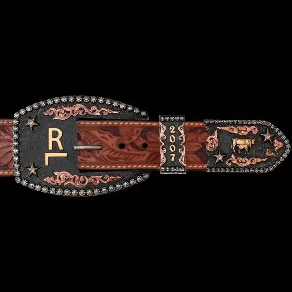 Wilmington Custom Three Piece Buckle Set